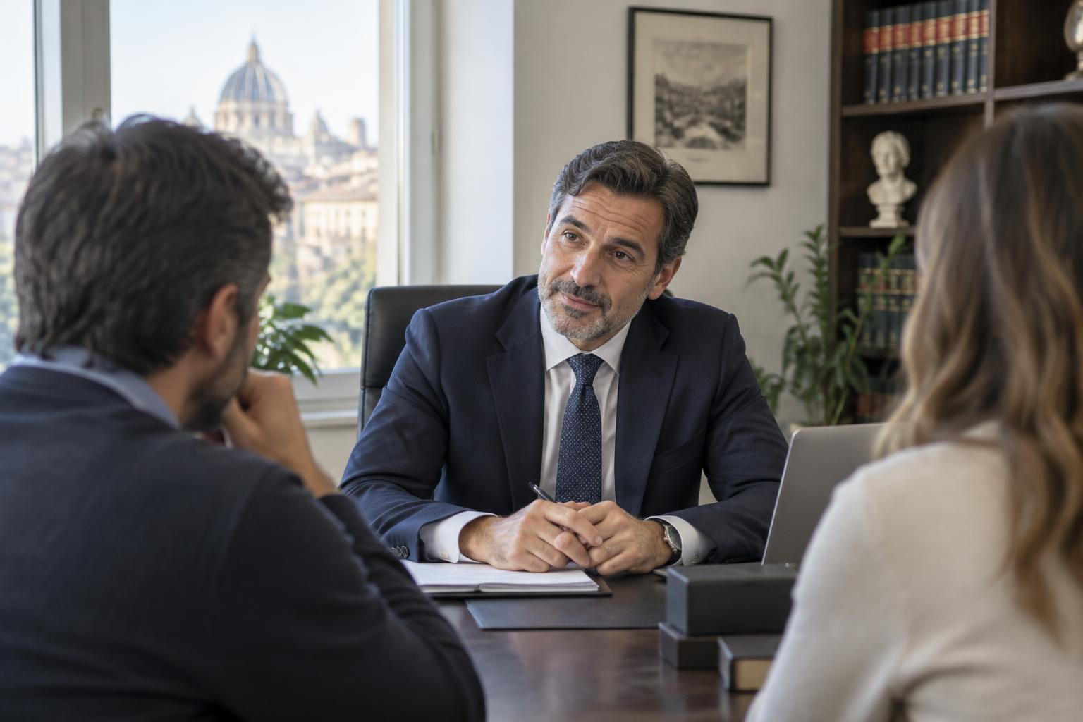 Colloquio riservato con un avvocato